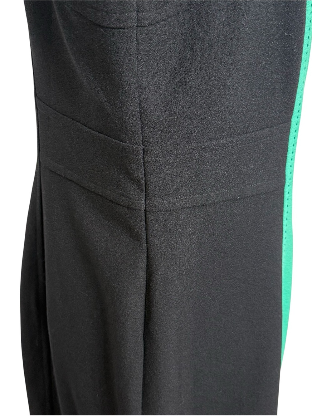 Liz Claiborne Cap Sleeve Tailored Square Neckline Retro Color Block Sheath Sz 18 - Picture 5 of 11